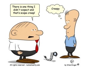 Picture of the scope creep